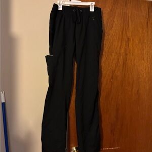 Black Scrub Drawstring Pants